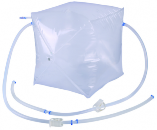 Одноразовый cкладной квадратный мешок 3D для хранения жидкости Duoning